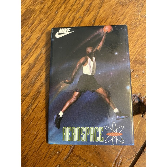 Nike Other - VINTAGE 1993 MICHAEL JORDAN NIKE AEROSPACE BUTTON #3 AIR VIII SNEAKER PROMO PIN